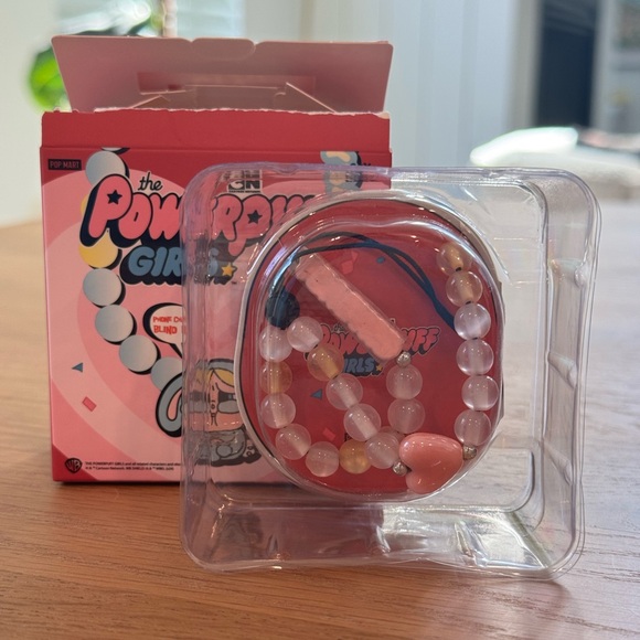 Pop Mart Crybaby Powerpuff Girls Phone Charm - Bunny Blossom - Picture 2 of 3